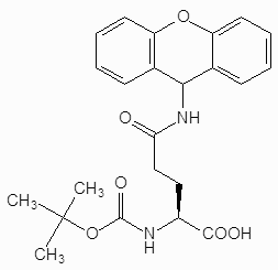 Boc-Gln(Xan)-OH [ CAS-nr. 55260-24-7]