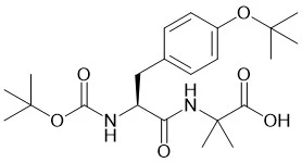 Boc-tyr (tbu) -aib-oh